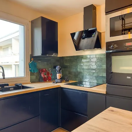 Апартаменты Moderne 2 Ch A - Balcon - Ideal Pro & Famille *